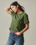 Women's Heavyweight Pocket Tee St. Patrick's Day - Chive